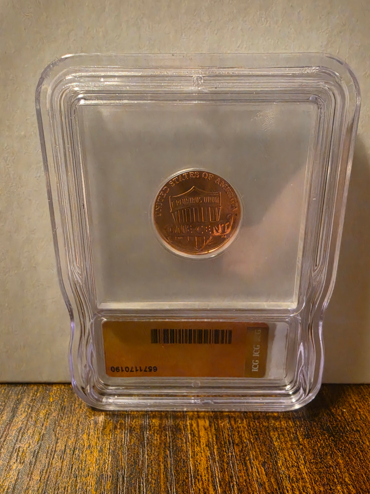 LAST YEAR OF THE PENNY. 2025-D 1c ICG MS66 RD Lincoln Shield