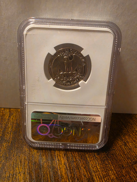 1969 Washington 25c Gem Proof  E. Pluribus Unum NGC