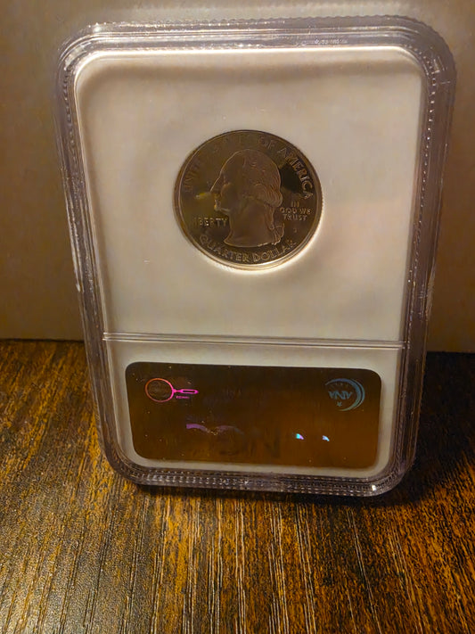 2007 S Clad 25c Wyoming PR69 Ultra Cameo