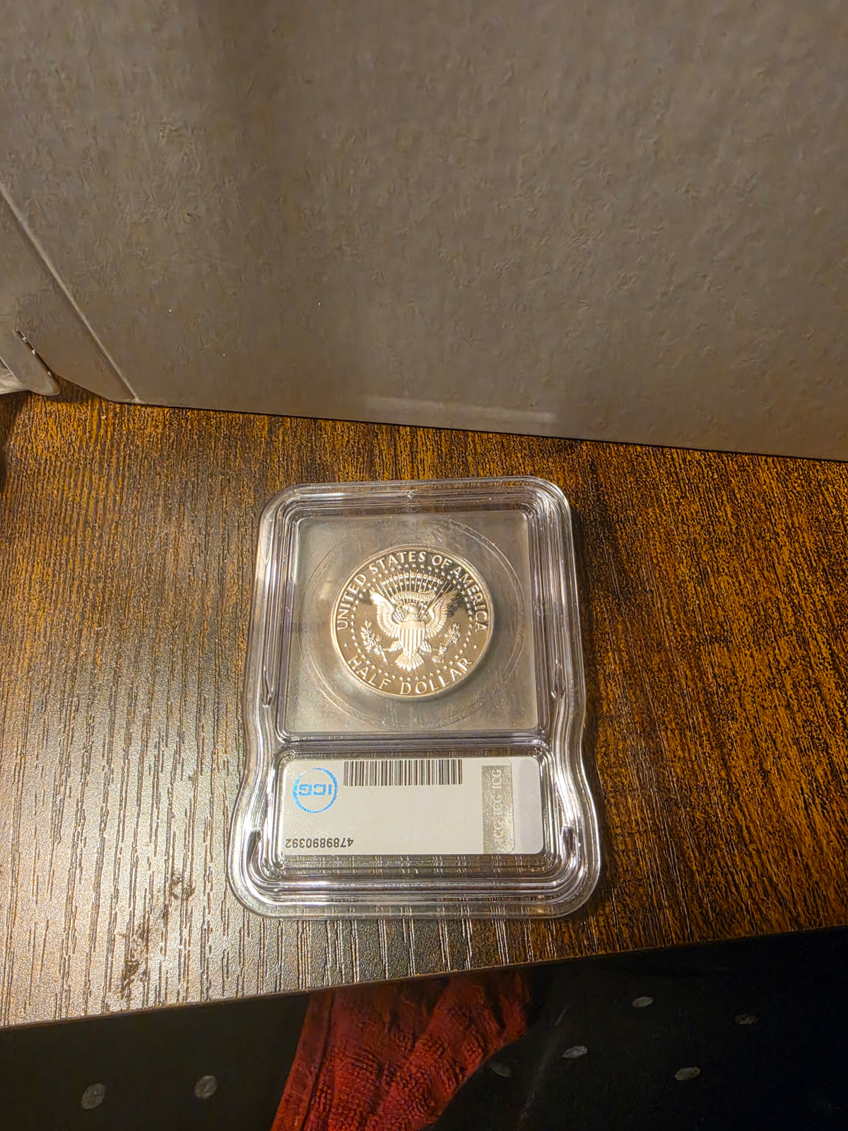 1990-S 50c ICG-PR69DCAM Kennedy Half Dollar Slab