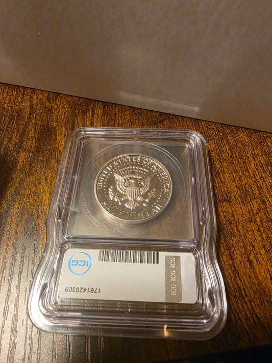 1984-S 50c ICG-PR69DCAM Kennedy Half Dollar Slab