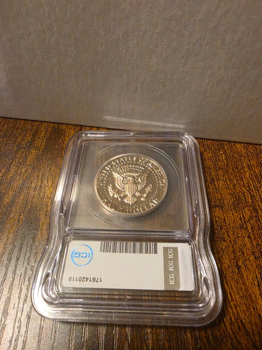 1983-S 50c ICG-PR69DCAM Kennedy Half Dollar Slab