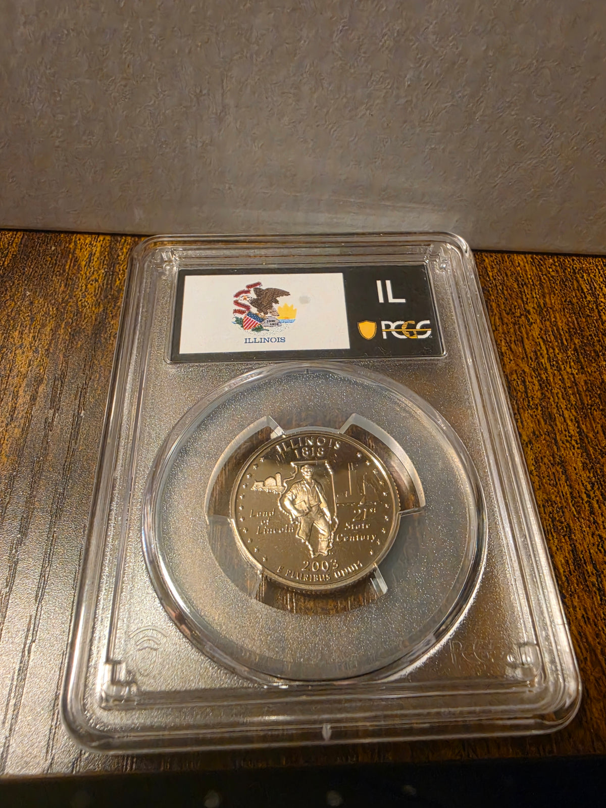 2003-S 25C Illinois,PR69DCAM PCGS