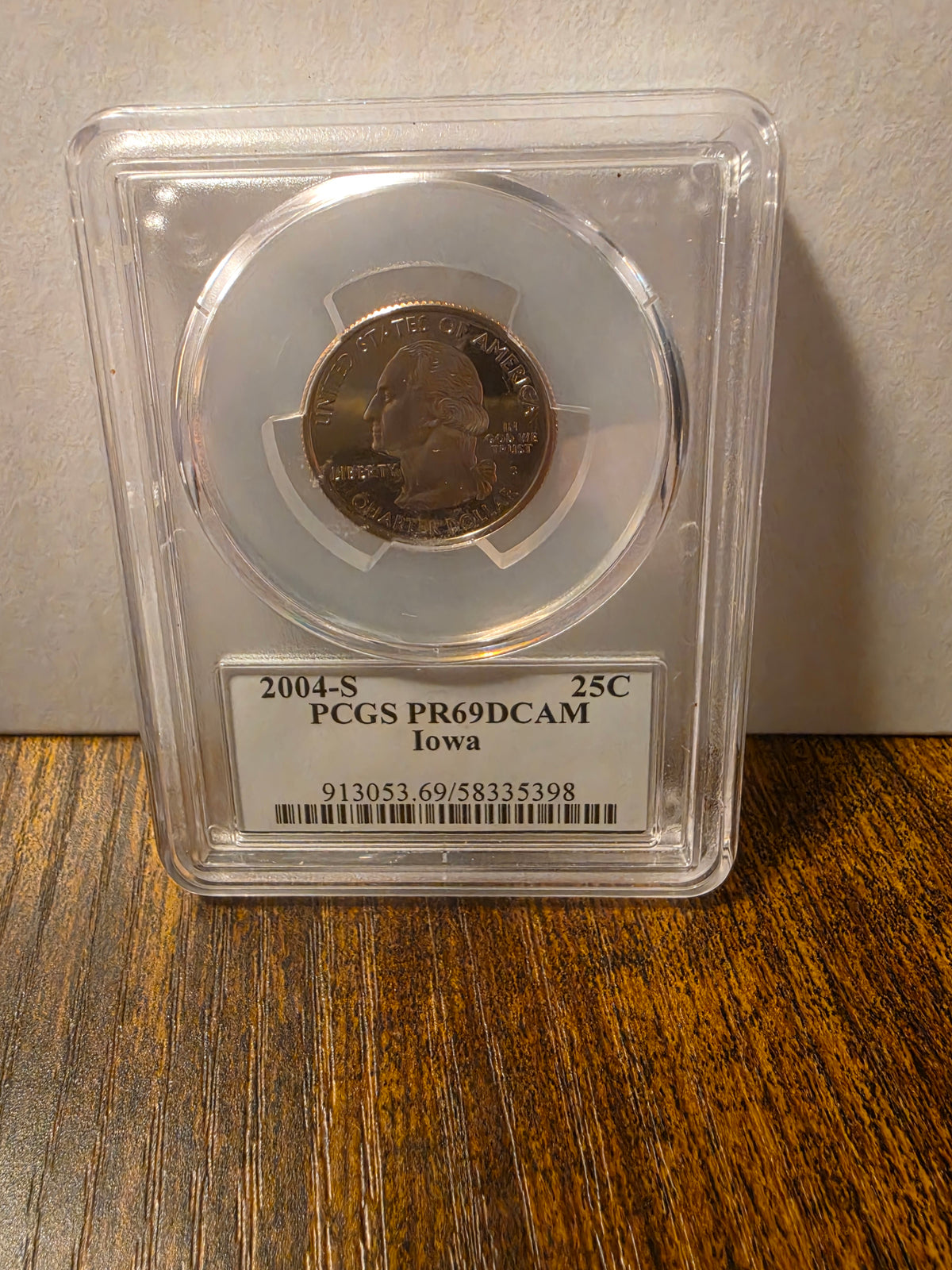 2004-S 25C Iowa, PR69DCAM PCGS