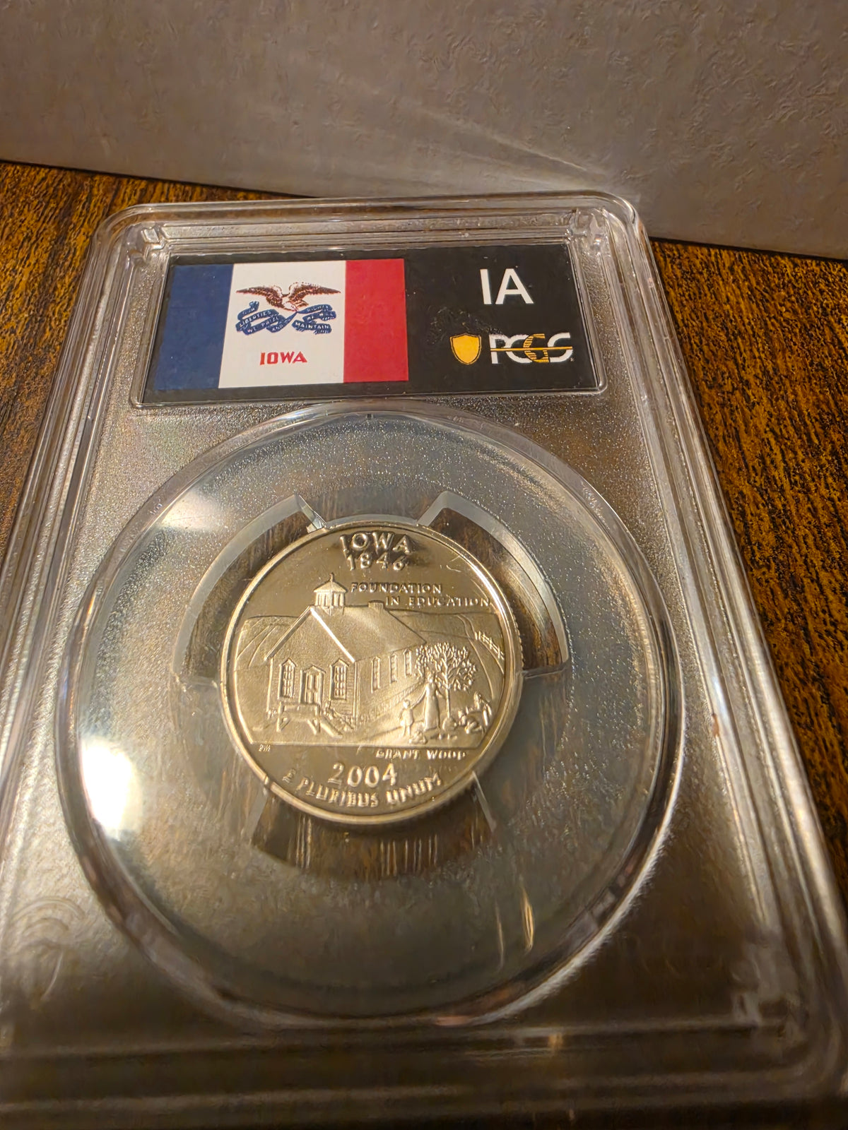 2004-S 25C Iowa, PR69DCAM PCGS