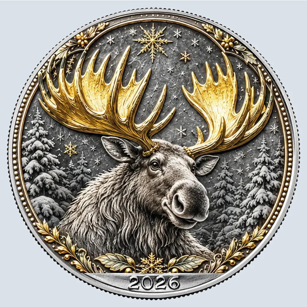 ORDER/PAYMENT Due Date	10/25/26.                                                2026 U.S. Eagle The Golden Antlers Edition 1 oz Silver Coin