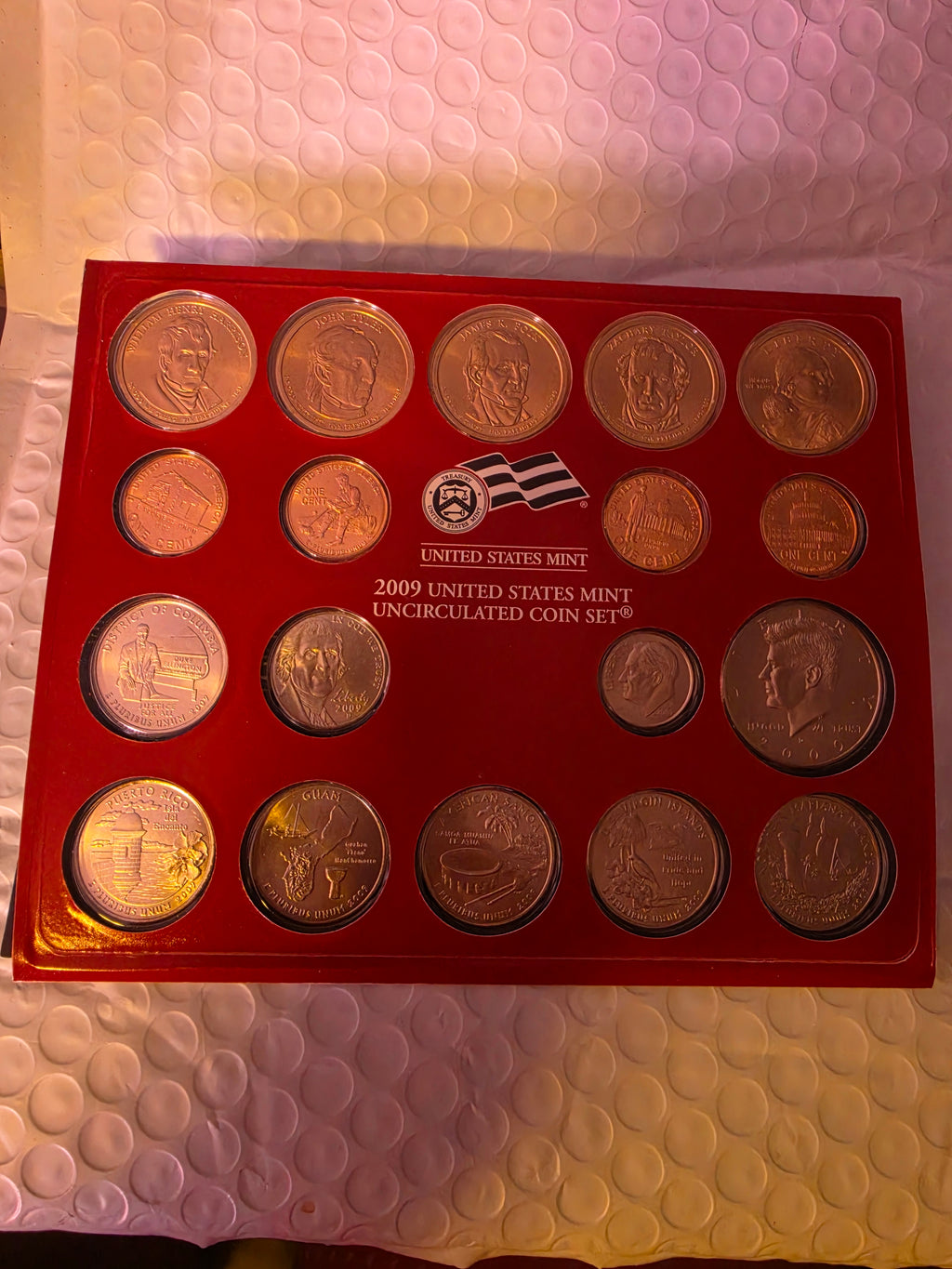 United States Mint 2009 Denver Uncirculated Coin Set 