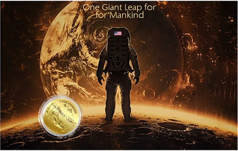 One Giant Leap for Mankind Gold 1/1000 oz