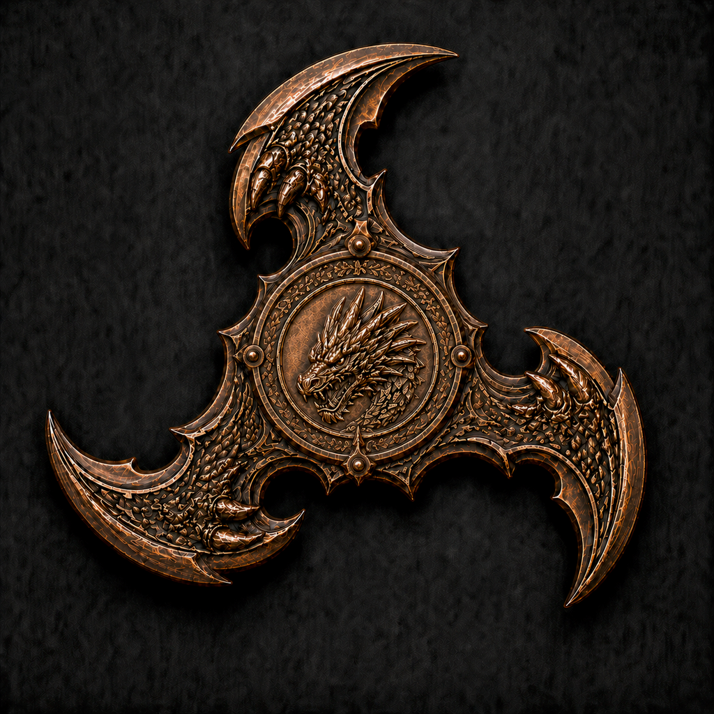 Dragon Talon 5g .999 Copper Collectible Piece