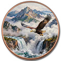 American Bald Eagle 5 oz High-Relief Colorized Copper Round